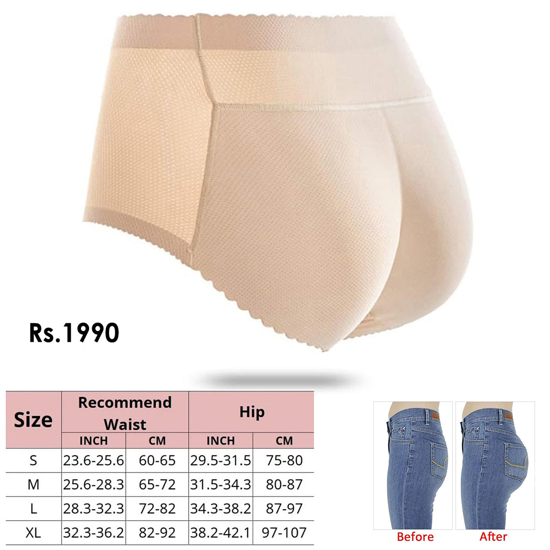 Padded breathable False Hip Underpants