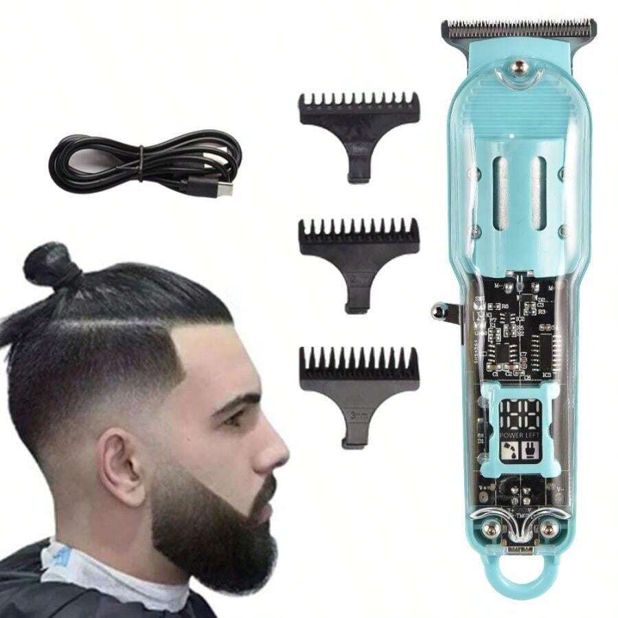 Hair Trimmer with LCD Display