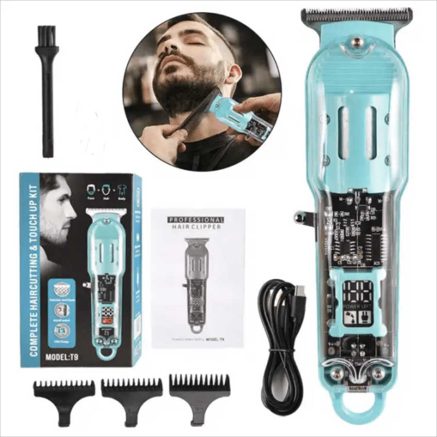 Hair Trimmer with LCD Display
