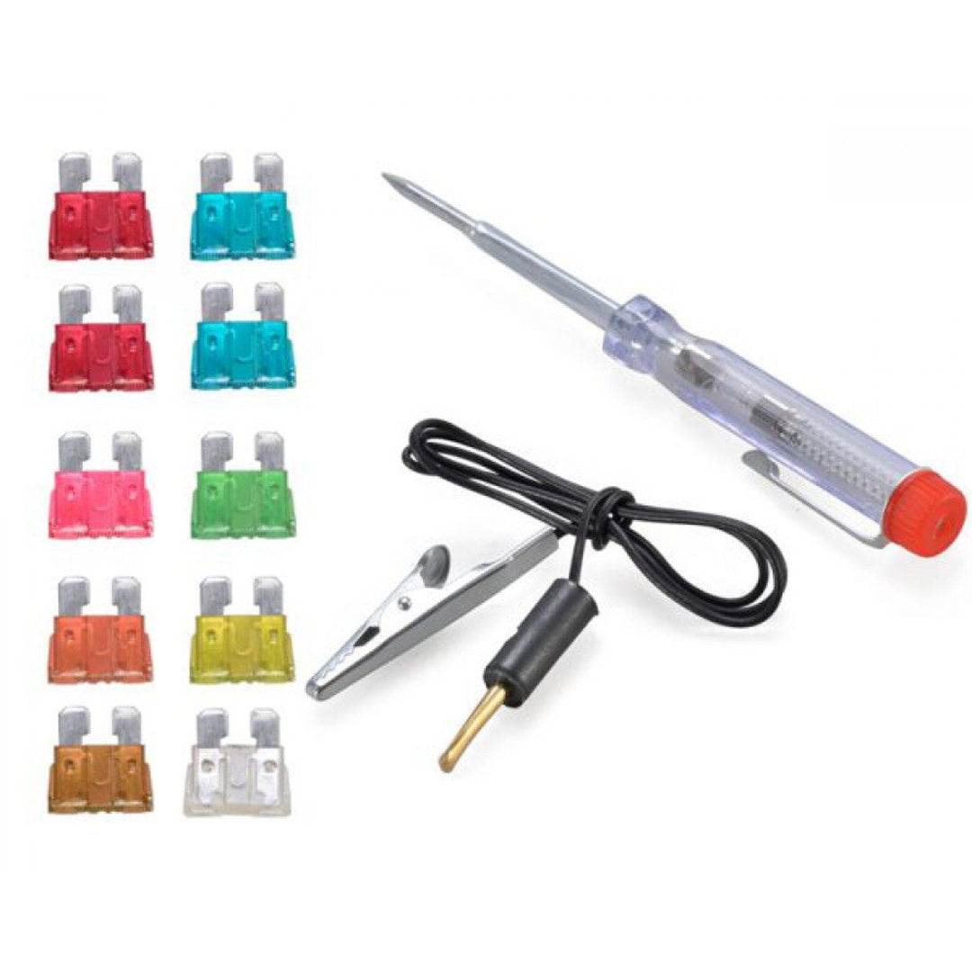 10PCS Auto Car Fuse Set With Tester