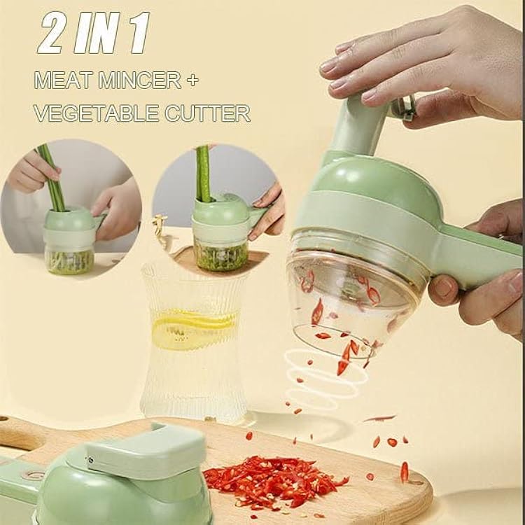 Handheld Electric Food Processor Full Set