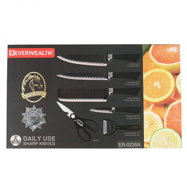 6 in 1 Knife Set