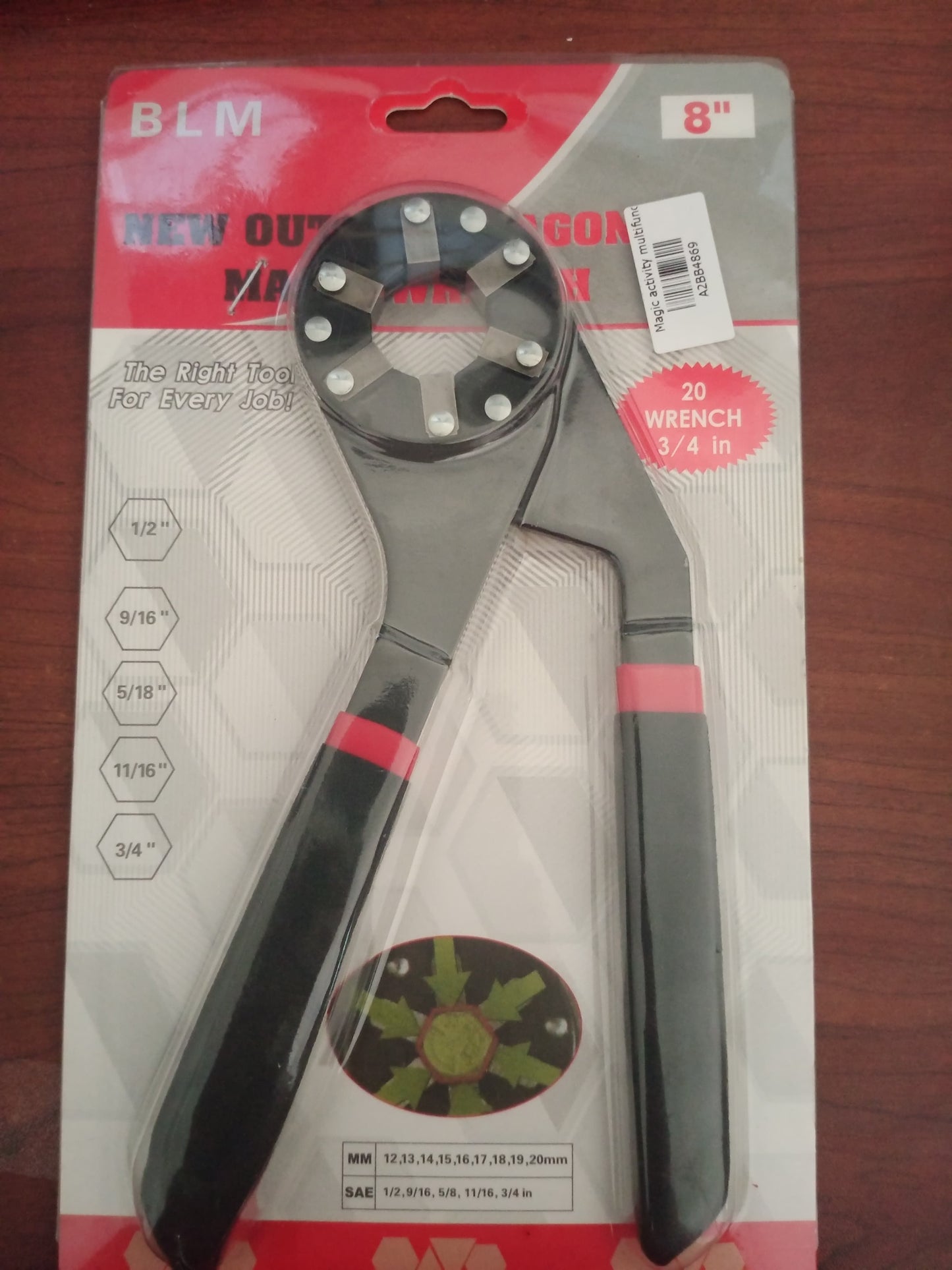 Magic activity multifunctional hexagonal wrench