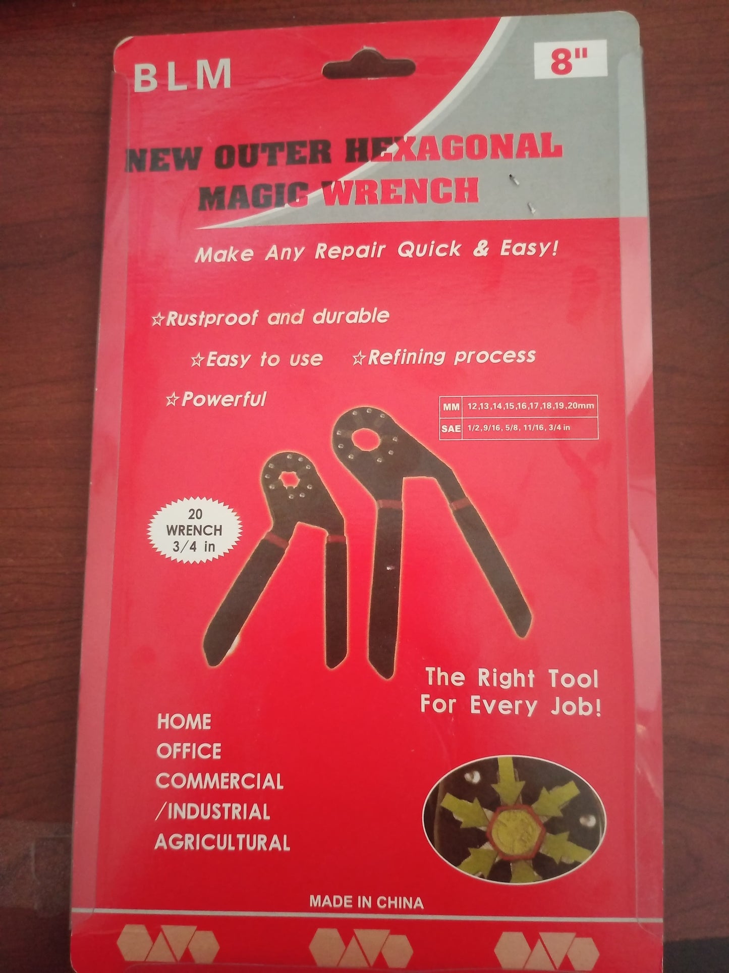 Magic activity multifunctional hexagonal wrench