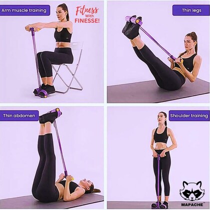Exercise Rope _ Pull Reducer (4 belt Original)