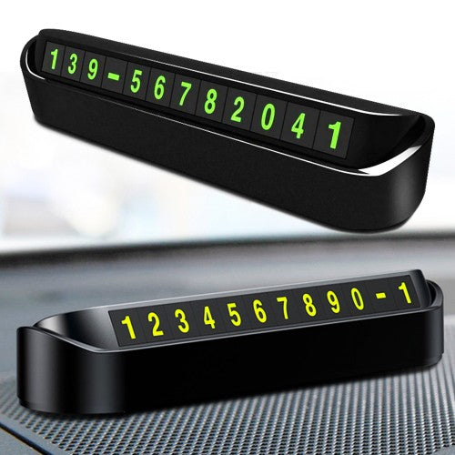 Car Phone Number Display