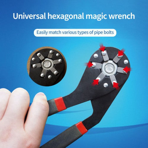 Magic activity multifunctional hexagonal wrench