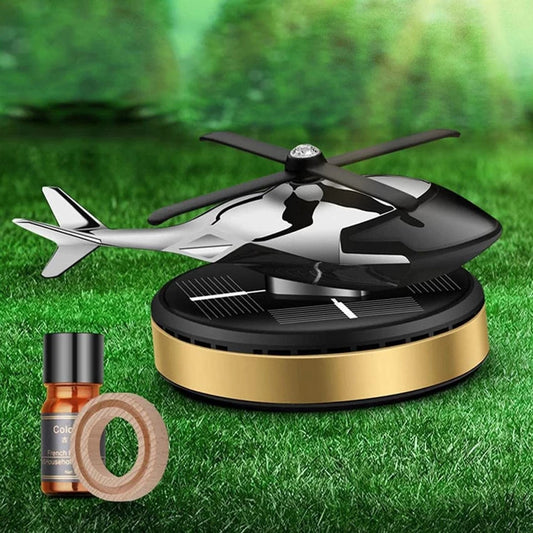 Solar Helicopter Car Air Freshener