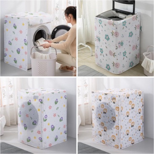 Washing machine cover top and front load