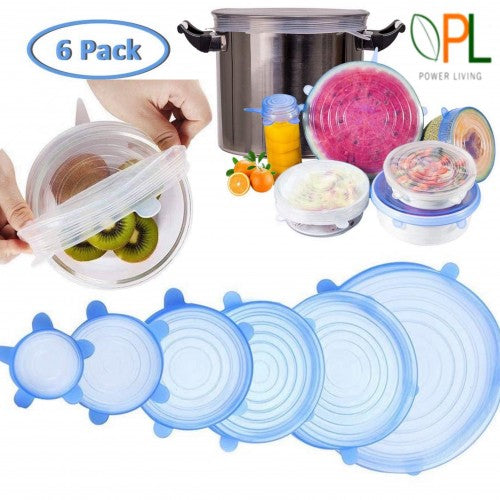 Silicon Food Wrap 6PCS