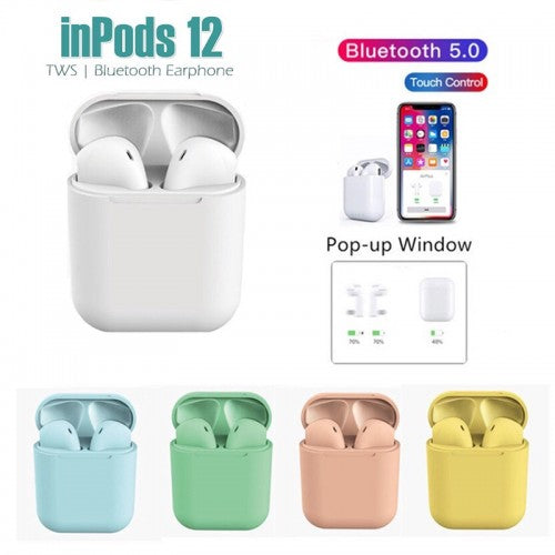 Inpods 12 (i12) Wireless Bluetooth 5.0 Headset