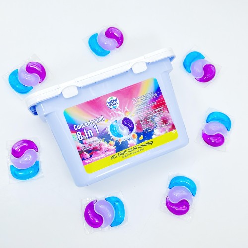Laundry Beads 30PCS Capsules Liquid detergent Pods