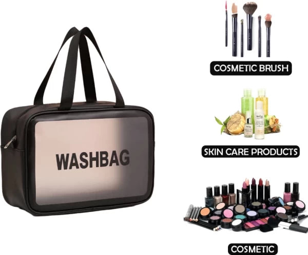 L - Travel Waterproof Cosmetic Bag Large