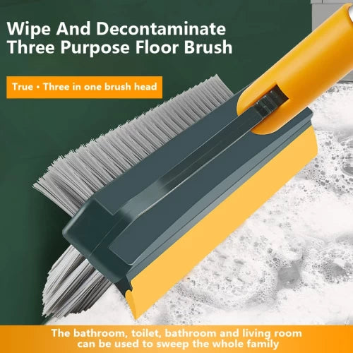 3 in 1 Strong Cleaning Floor Brush and viper
