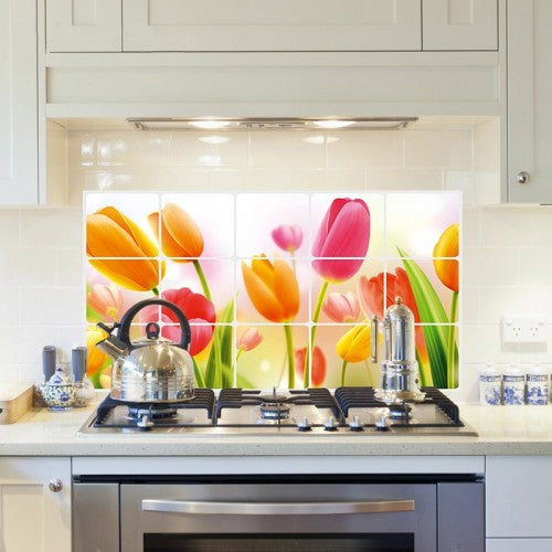 Kitchen Oil Sticker Heat Proof Aluminum Foil